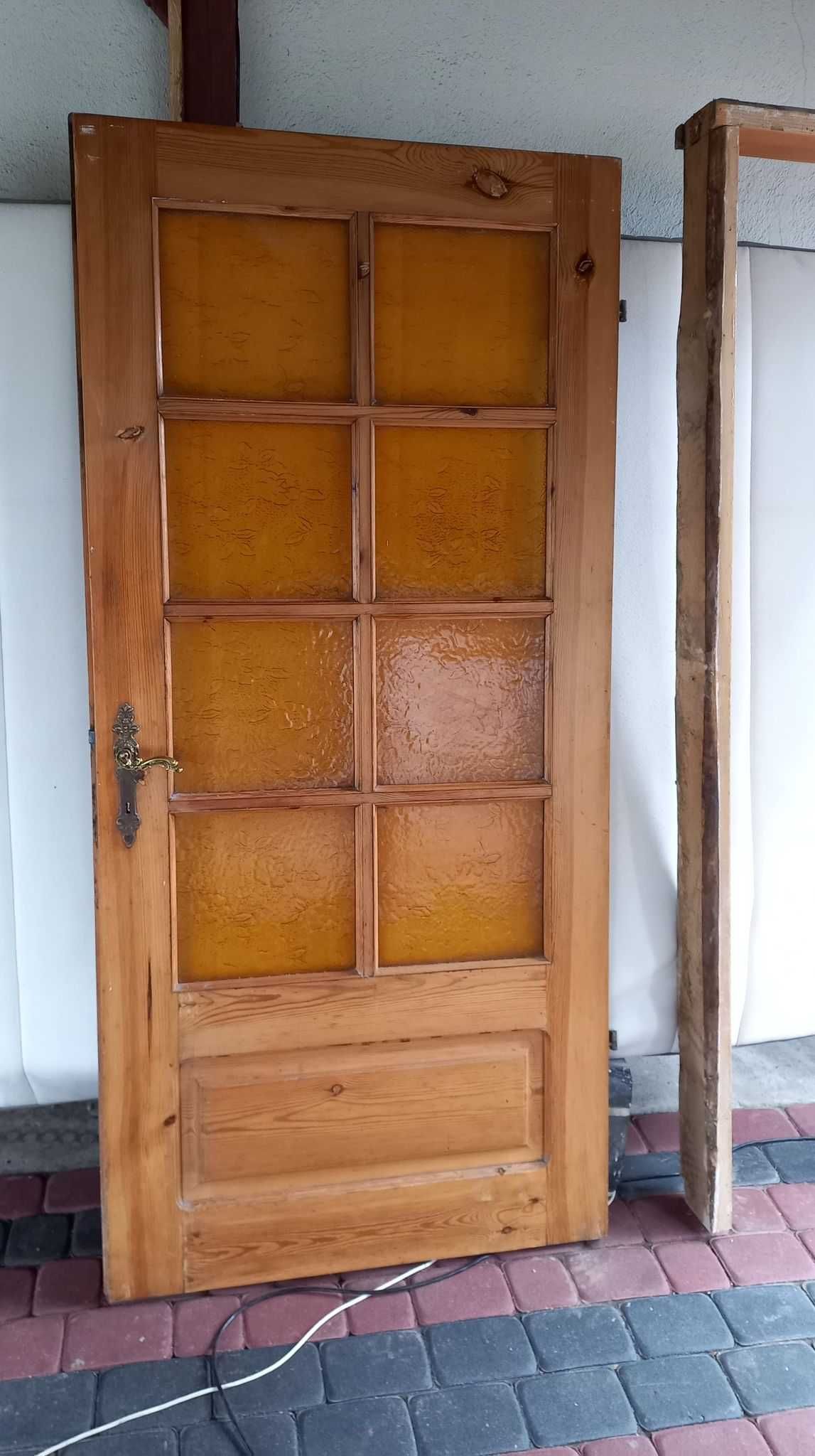 drzwi wewnetrzne drewniane 100 cm
