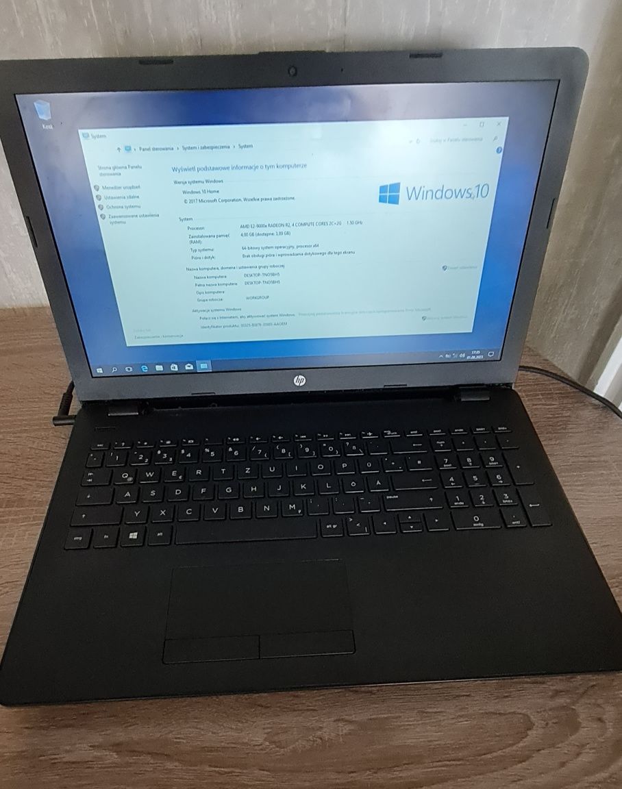 Laptop HP 15-bw000ng, 15.6, 4 GB ram, 500 HDD