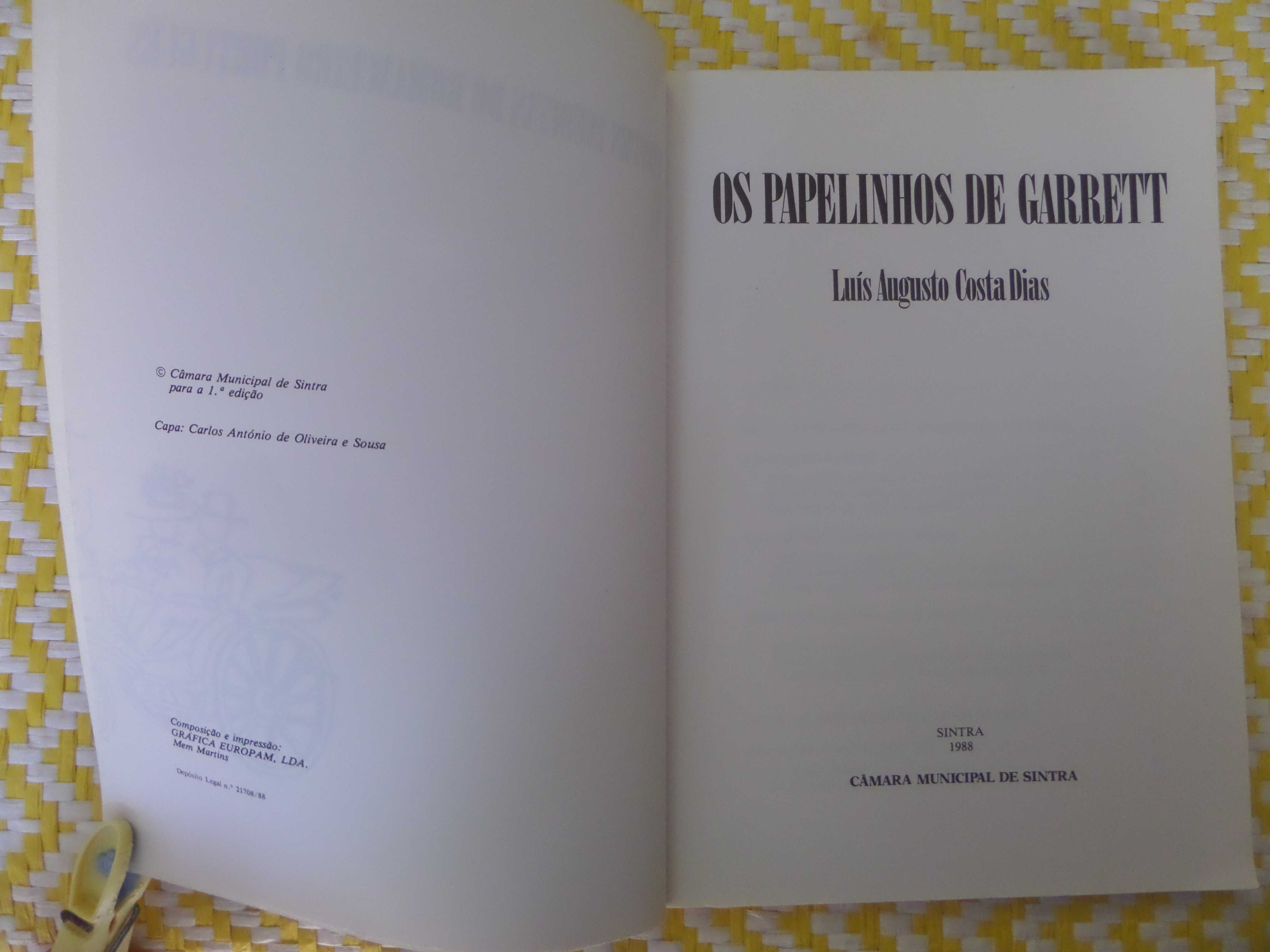 OS PAPELINHOS DE GARRETT
Fontes inéditas do romanceiro português