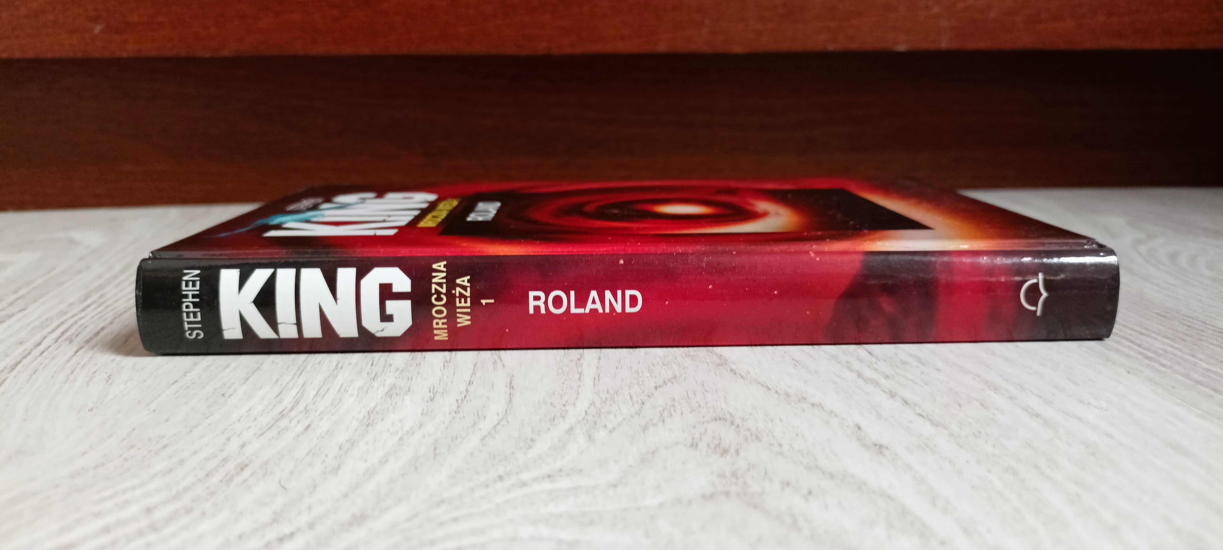 Stephen King Mroczna Wieża 1 Roland    TWARDA OPRAWA