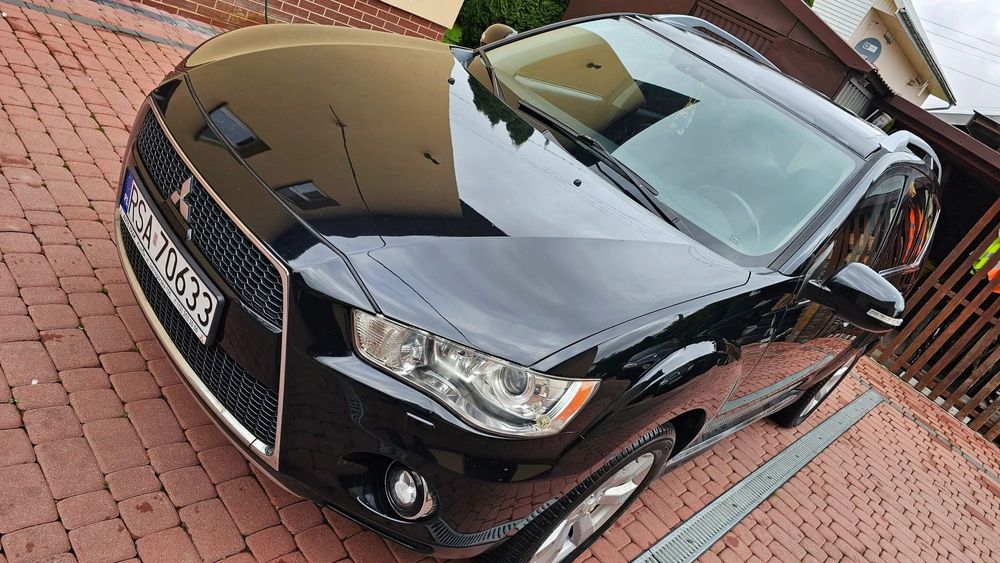 Mitsubishi Outlander 2.0DI-D 140KM 4x4 2009r Lift Film 7os Xeonon Hak SalonPL Zamiana Sanok