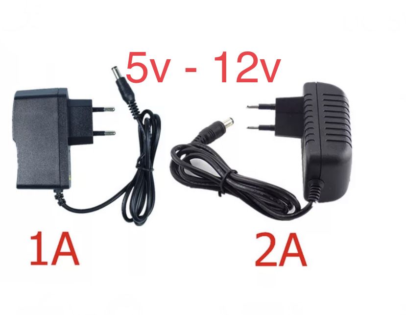 Transformador carregador 1A - 2A D.C. 12v 220v