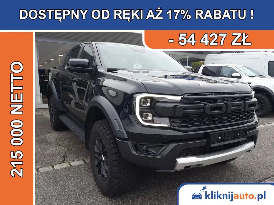 Ford Ranger Raptor | Ranger Raptor 2.0 Ecoboost | Bi-Turbo 205KM | Automat 4x4