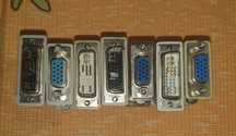 Adapter przelotka redukcja DVI VGA d15
