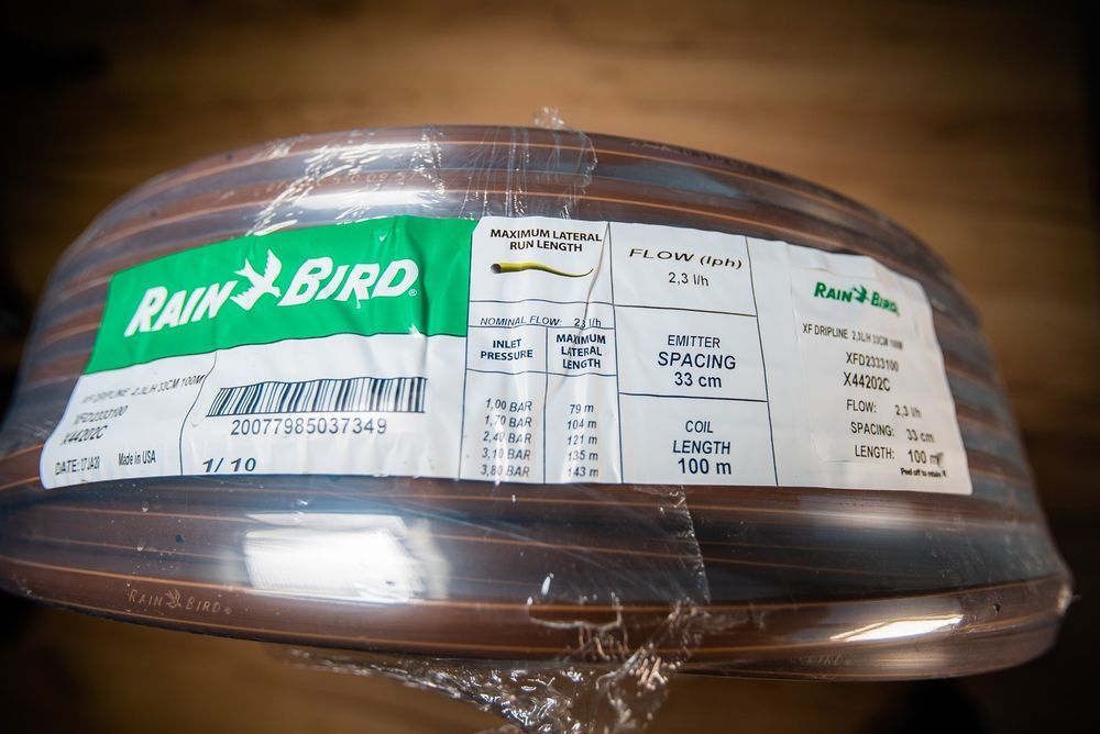 100m linia kroplująca XFD Rain Bird z kompensacją