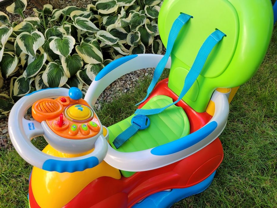 Chicco Jezdzik Pchacz Odpychacz Bujak 4w1 Quat Gratis 100 piłeczekcz