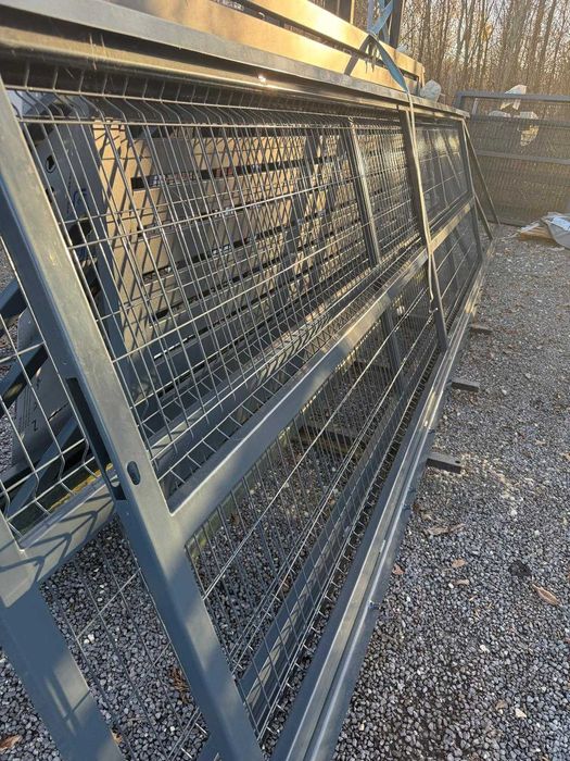 Brama przesuwa wypełnienie panel 3 D fi 4 wym. 40x1500 lewa