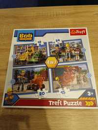 Puzzle Bob budowniczy 4w1 wiek +3