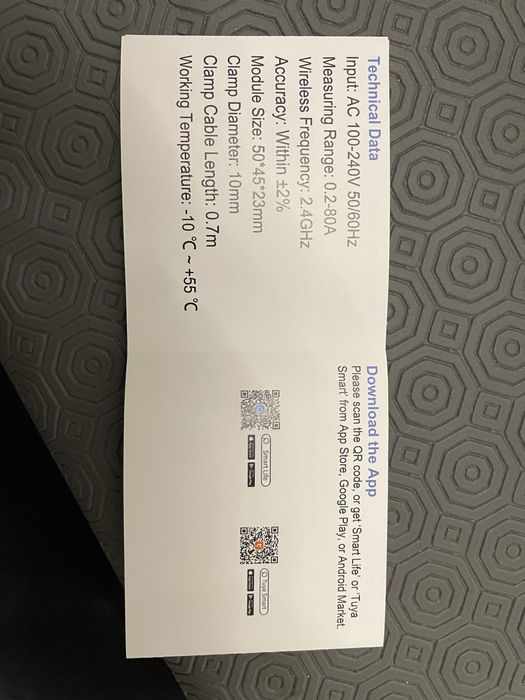 Medidor de energia 1/2 canais