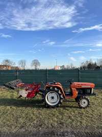 Mini traktorek Kubota Zb 1600 4x4 +glebogryzrka z watkiem separacyjnym