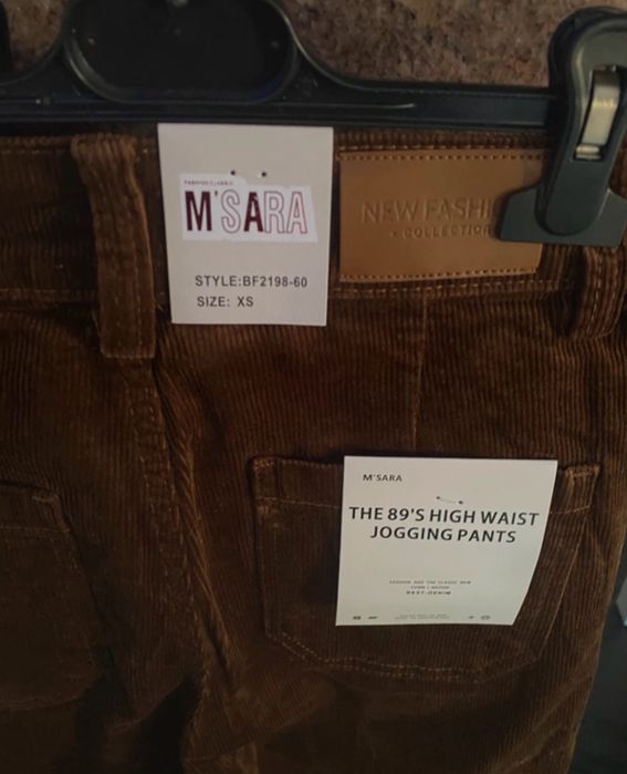 M sara sztruksy damskue ballon czekolada xs