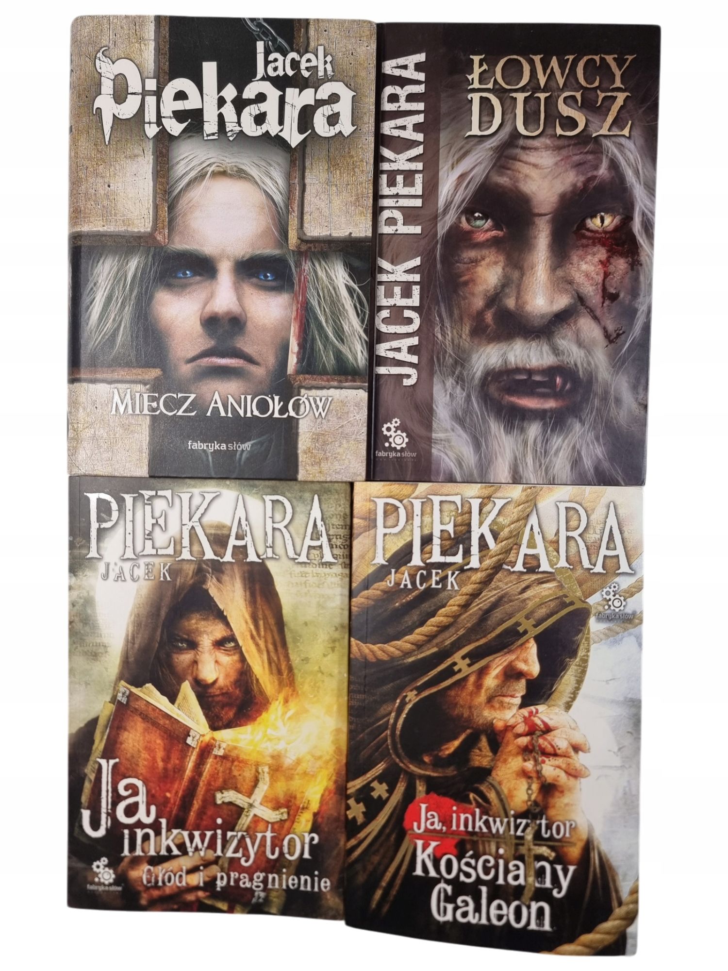 Cykl Inkwizytorski / zestaw 4 książek / Jacek Piekara