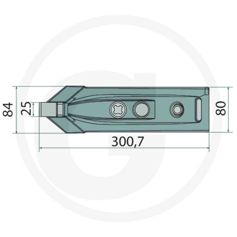 CARBIDE Dziób redlicy 003_11514, 003_11515