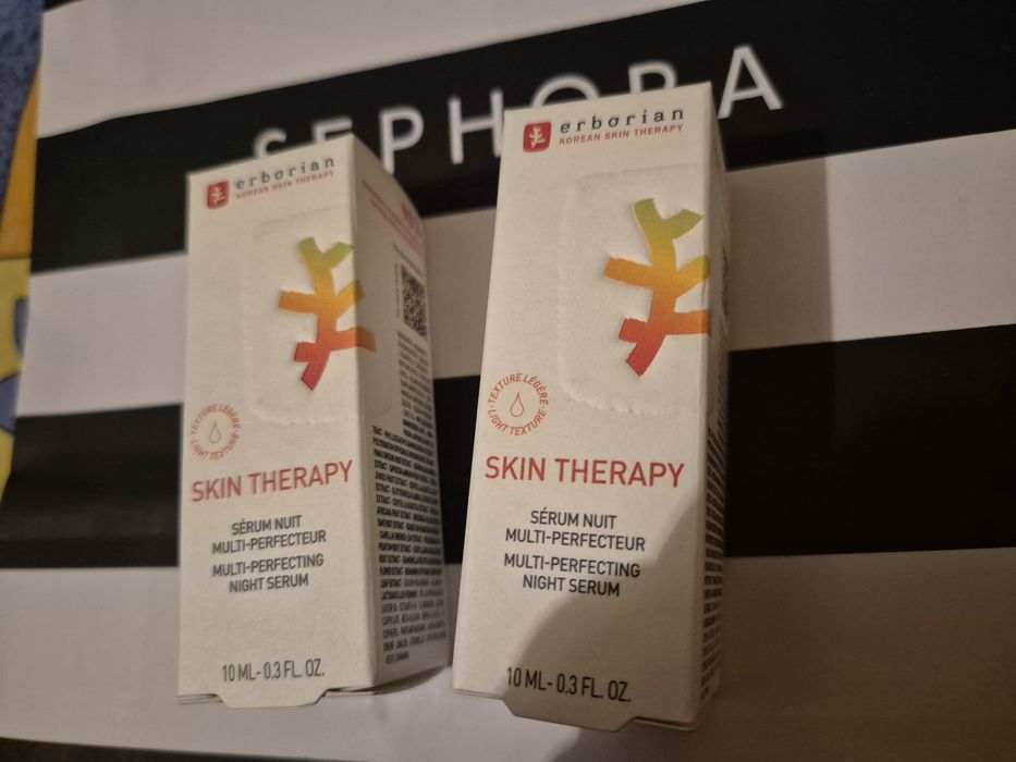 2 sztuki! ERBORIAN Skin Therapy 10 ml odżywcze serum na noc SEPHORA