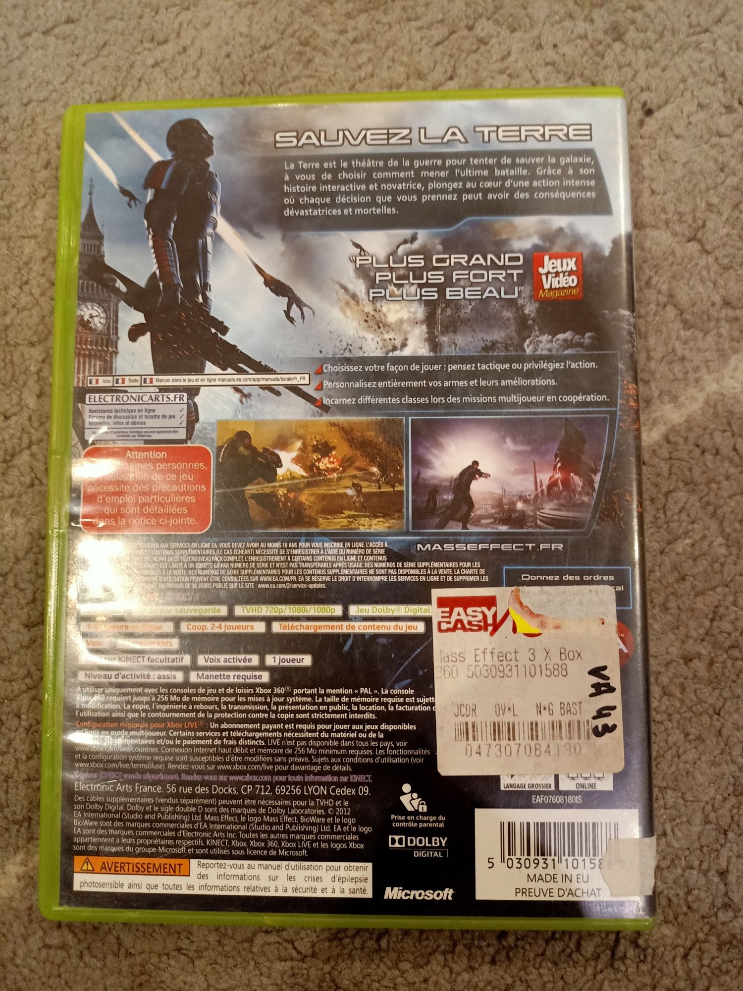 Gra Xbox 360 Mass 3