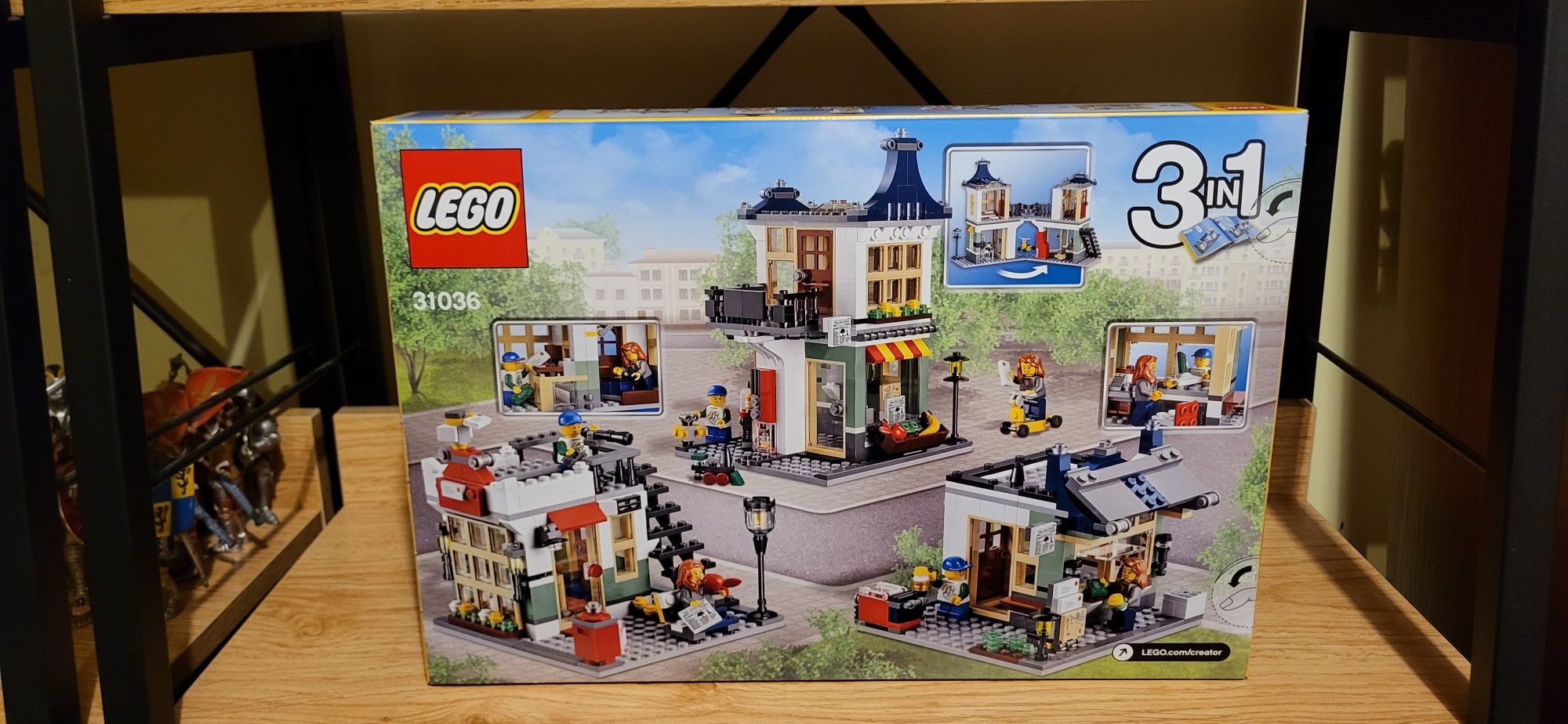 Lego Creator 3w1 31036 Sklep z zabawkami i owocami nowy zestaw