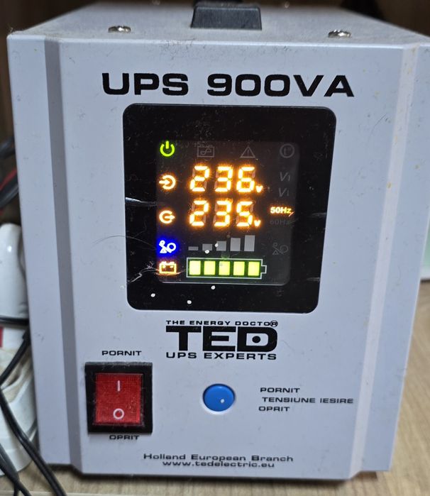 ДБЖ Ted 900 + акумулятор Monbat 100Ah