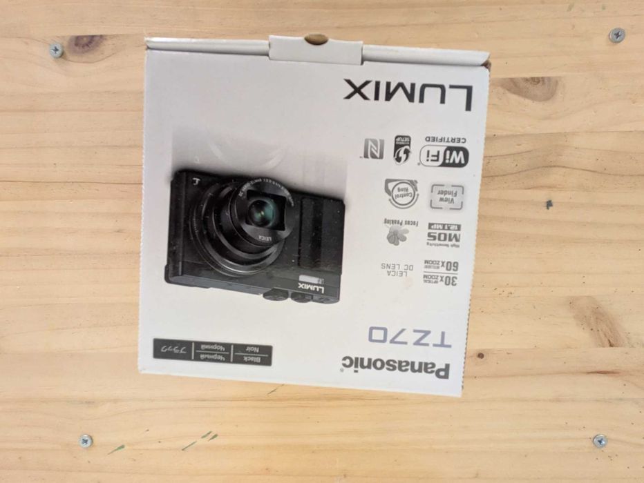 Máquina Fotográfica Panasonic LUMIX TZ70 (Em Caixa, 30x Zoom, Wi-Fi)