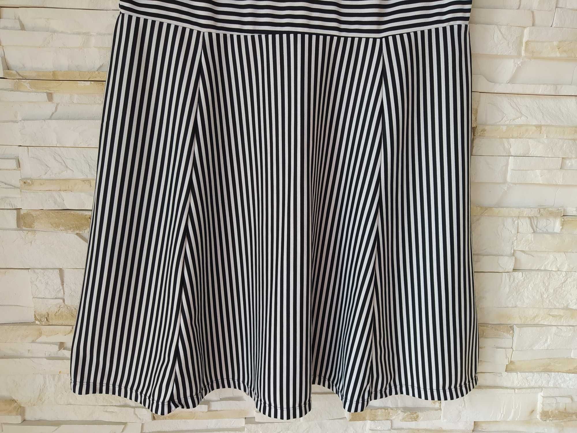 Sukienka letnia w paski H&M r.XL XXL