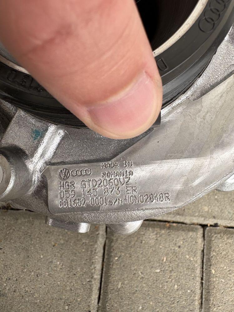 Audi A8 D5 3.0 TDI turbosprężarka