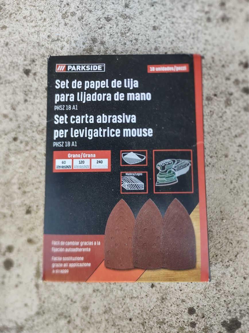Lixadora de mão Parkside 160W