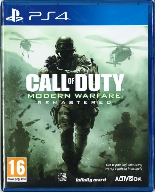 Call of Duty: Modern Warfare Remastered PL (PS4) Gra nowa w folii