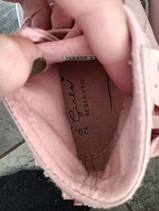 Trampki buty za kostkę trampki reserved 29