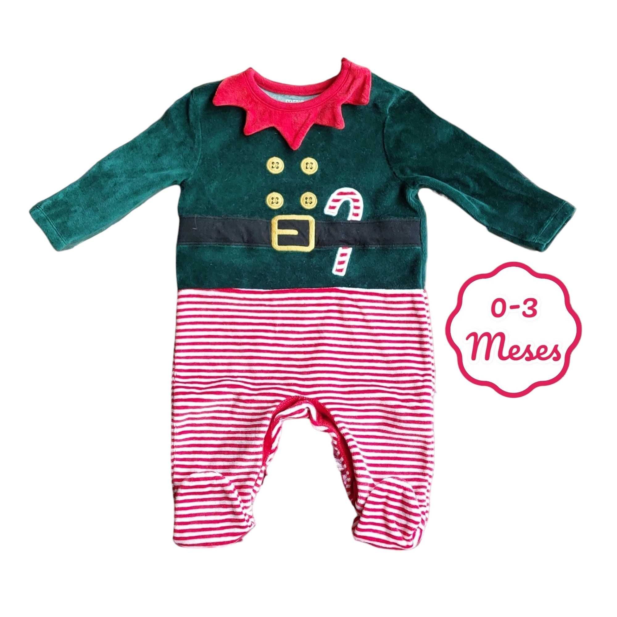 Conjunto Gorro + Babygrow de Natal Primark 0-3 meses