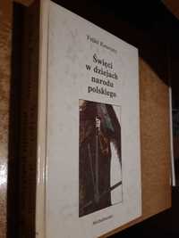 Święci w dziejach narodu pol.-Koneczny -1988,opr.wyd.,bdb