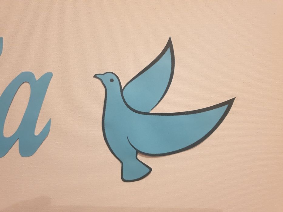 Tablica Chrzest Święty Stasia płótno 60x80cm