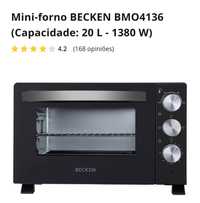 Mini Forno Becken NOVO 20 Lts 1380Watts