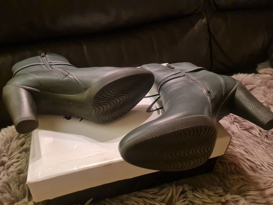 Botki ECCO skórzane