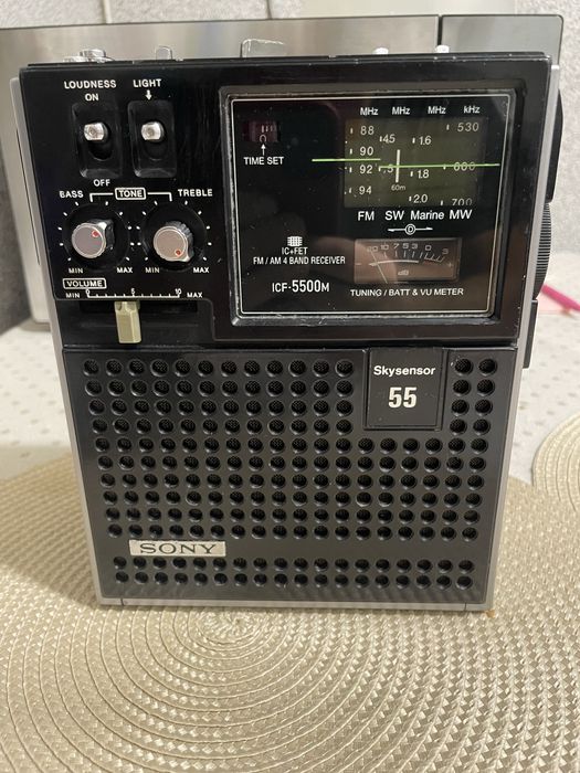 Аналоговый радиоприемник Sony ICF-5500m