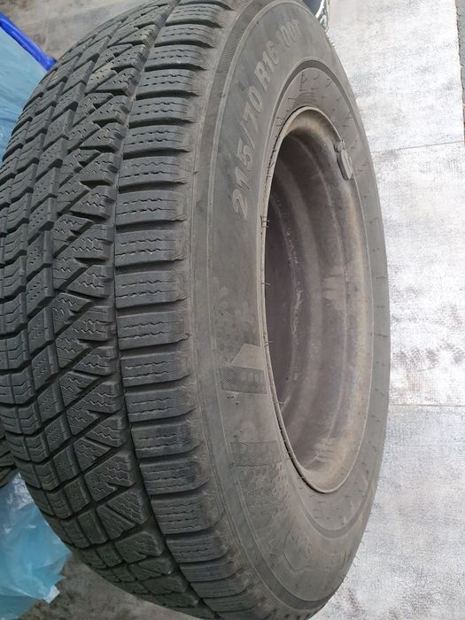 Kpl kół 16"  5x114,3 opony zima 215x70