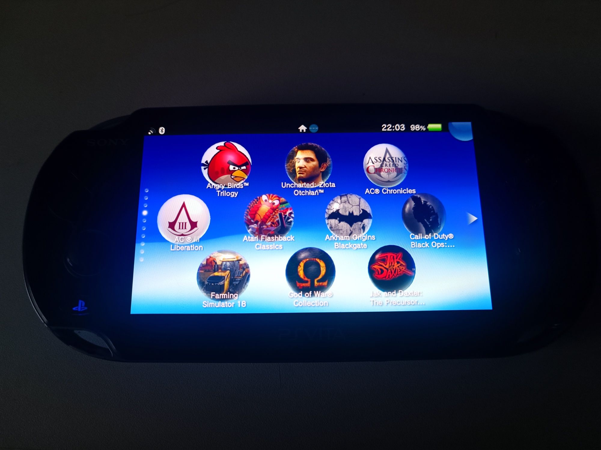 PlayStation Vita OLED - zmodowana