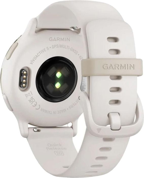 Garmin vivoactive 5 Cream Gold Aluminum Bezel with Ivory Case