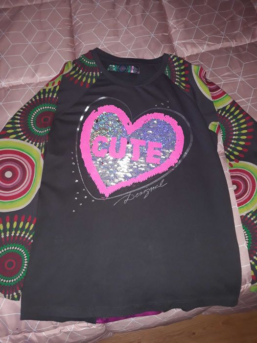 Tshirt Desigual manga comprida