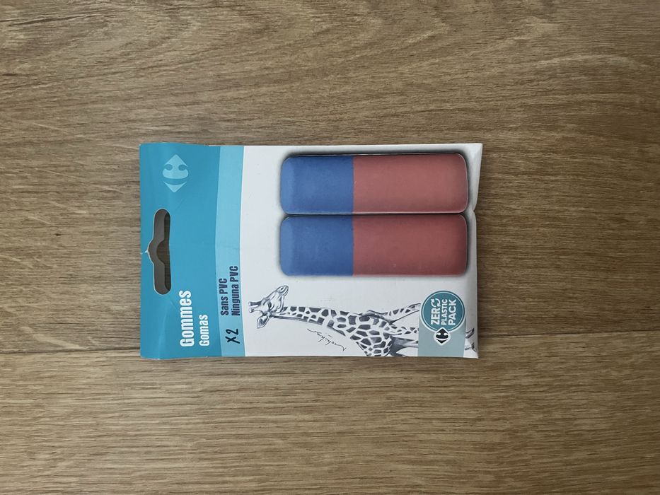 Nowy zestaw gumek do mazania - 2 sztuki