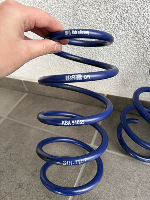 Sprężyny obniżające H&R 29131-1, KBA91055 komplet, Grande Punto, Corsa