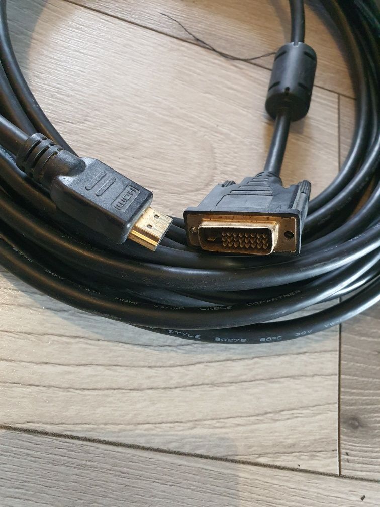 kabel hdmi DVI 10m