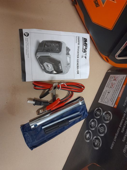 Impax 2kW 2000W Cichy Agregat Generator Prądotwórczy Jak Nowy