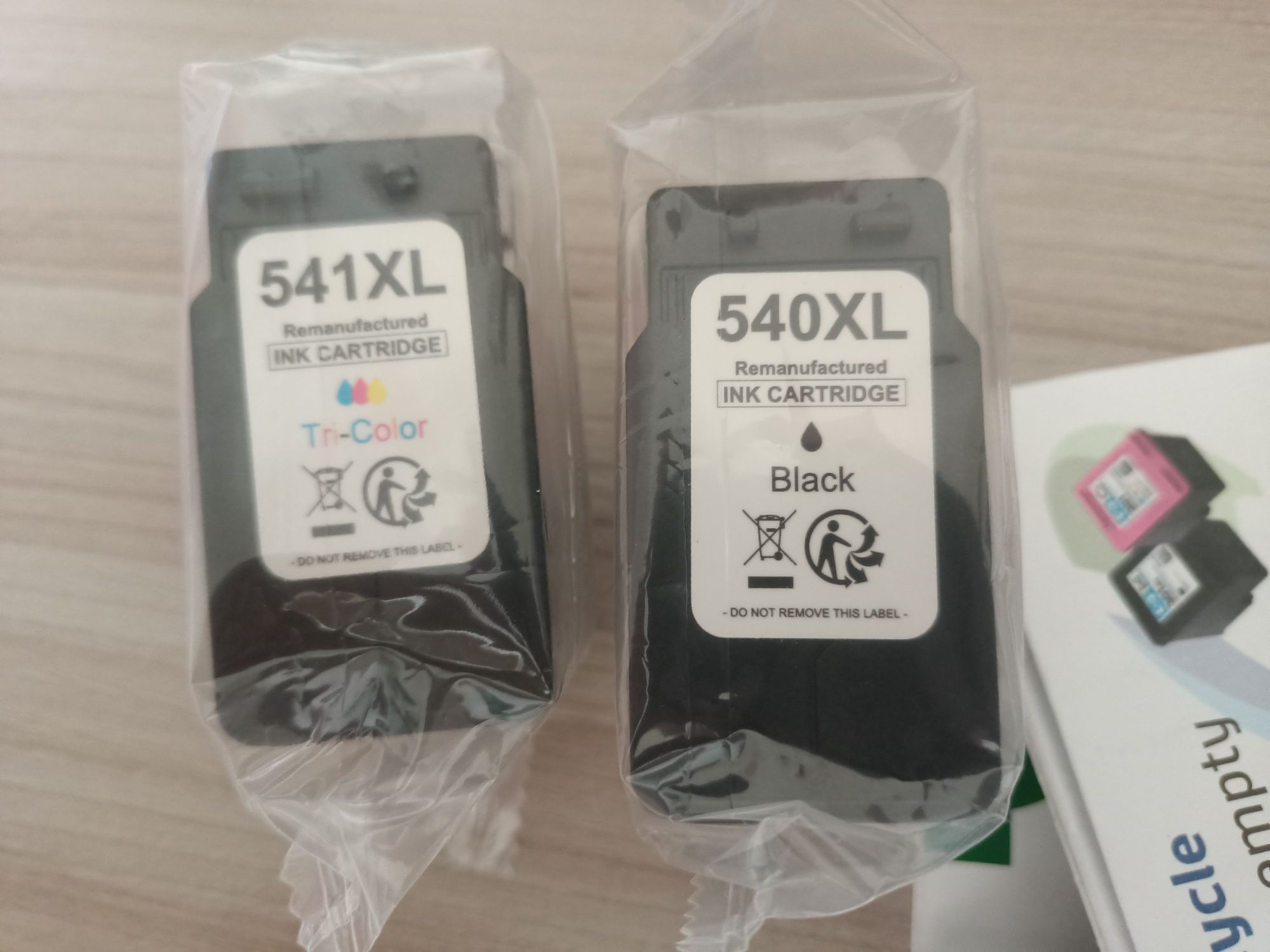 Tusze Canon 540XL 541XL