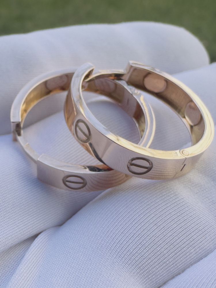 Серьги cartier 585