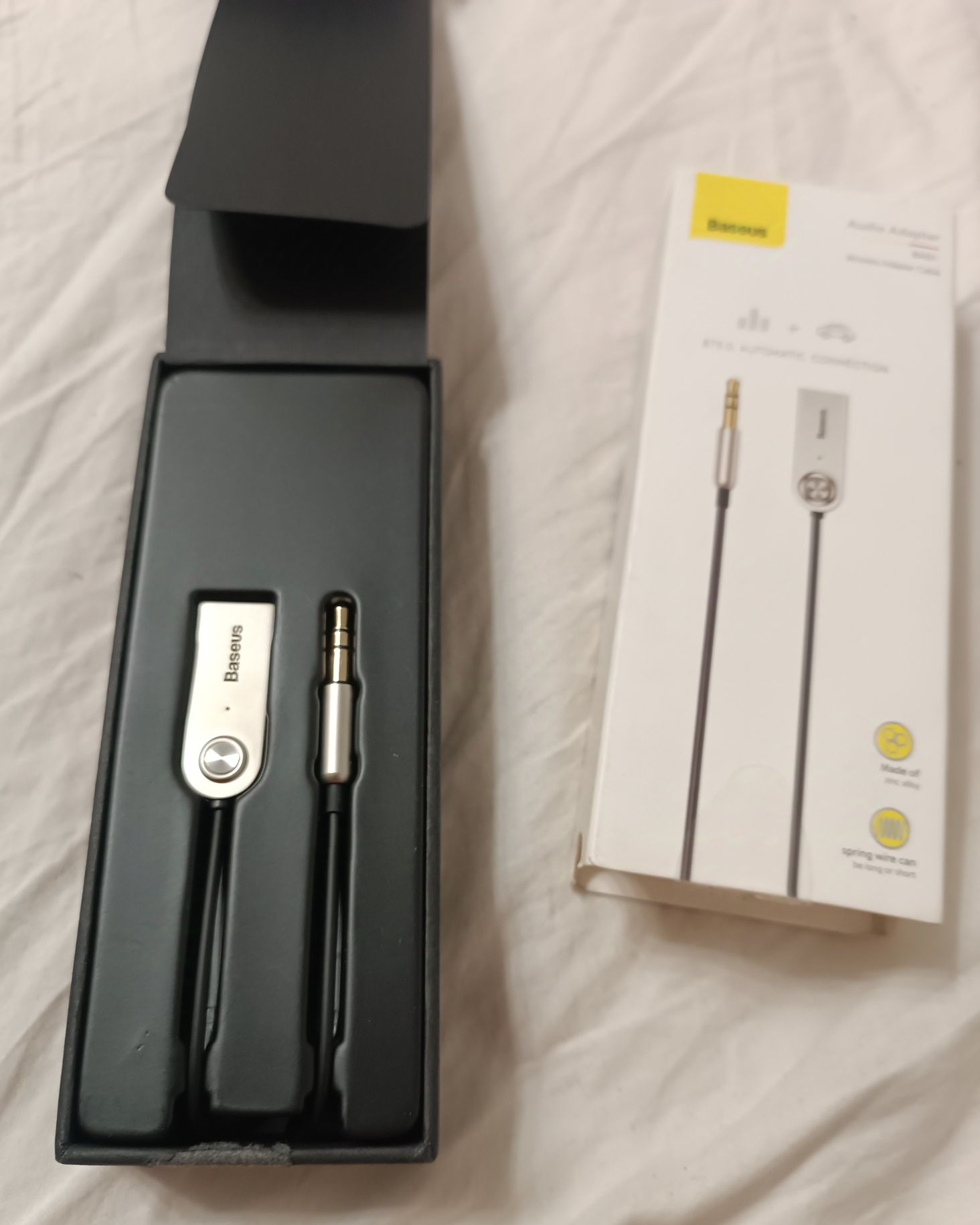 Ресивер Bluetooth BA01 USB Wireless adapter cable Black, Baseus