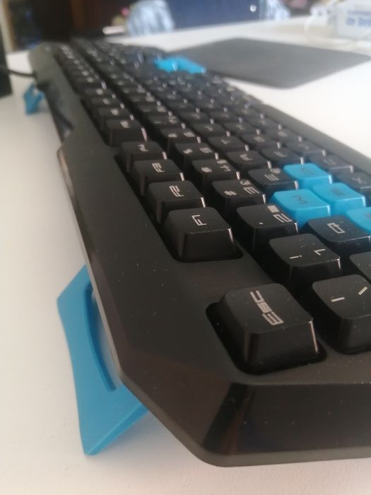 Teclado Polygon blue