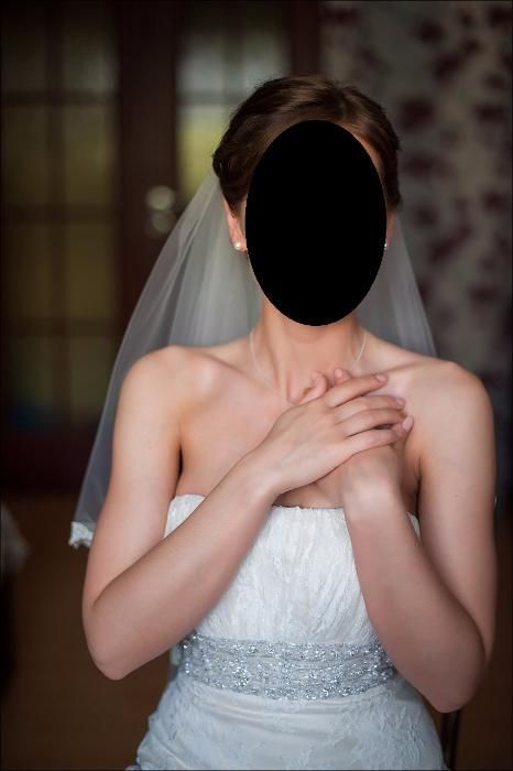 Шикарное Свадебное платье Mori Lee