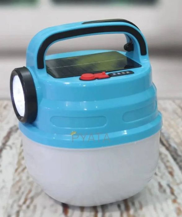 Ліхтар із сонячною панеллю Solar HB-V80 з сонячною панеллю 80W Помаран