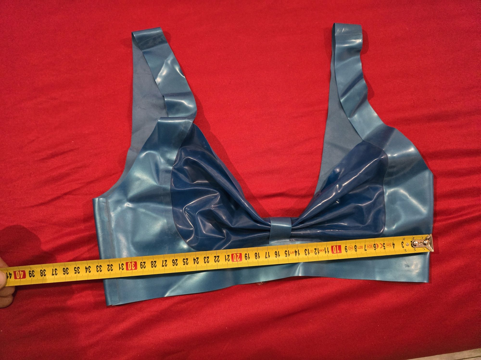 Stanik biustonosz latex