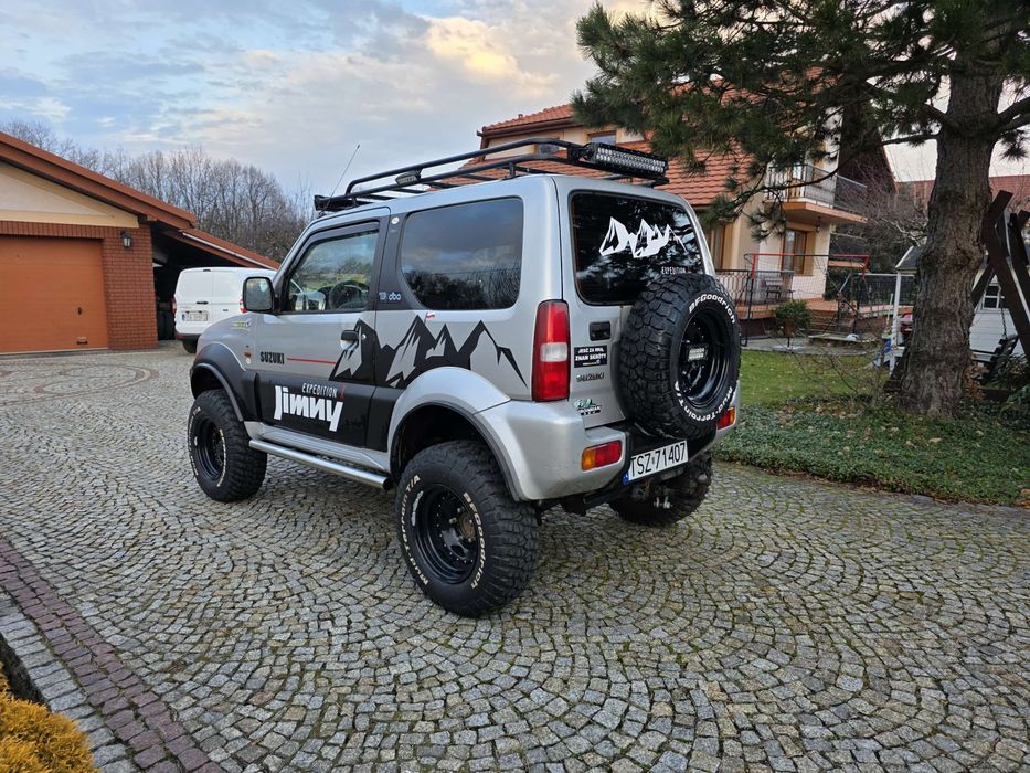 Suzuki Jimny Off Road Zmota Wyciągarka Pług śnieżny Odśnieżarka 4x4