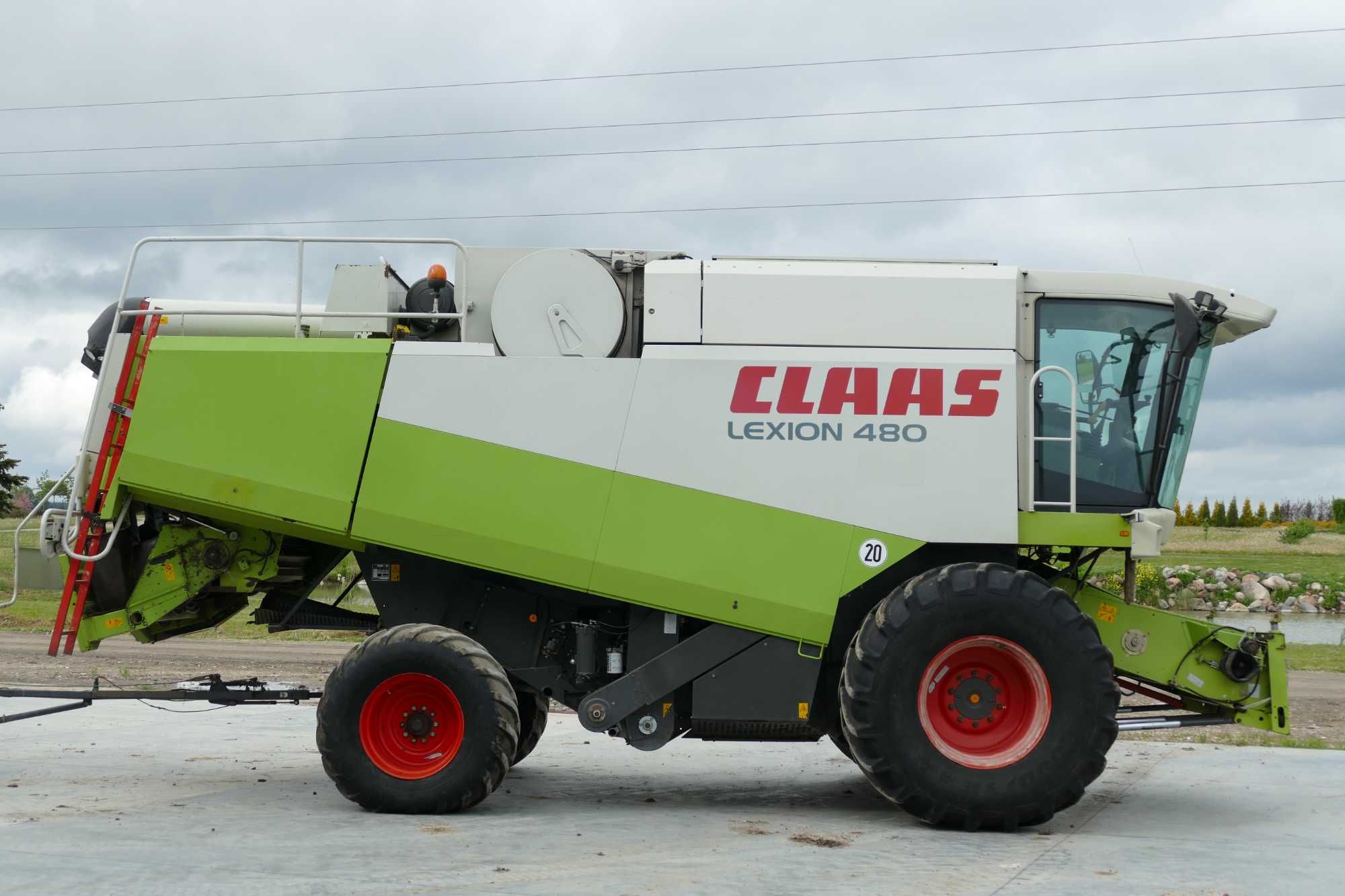 kombajn claas lexion 480 heder 9m